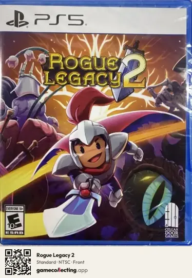 Rogue Legacy 2 PlayStation 5, NTSC box front