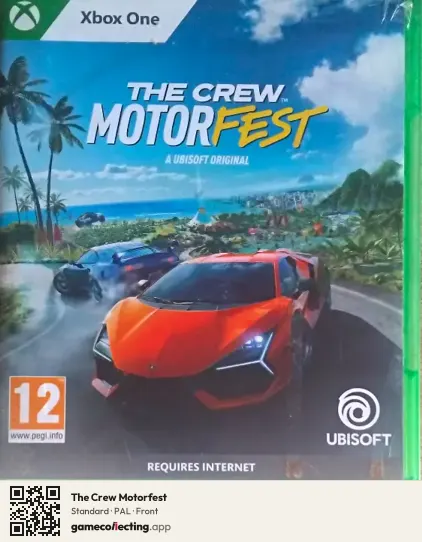 The Crew Motorfest Xbox One, PAL box front