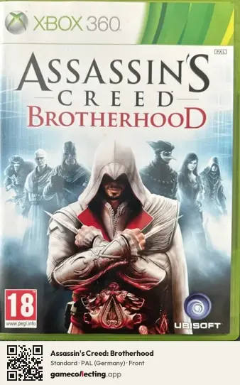 Assassin's Creed: Brotherhood Xbox 360, Germany box front