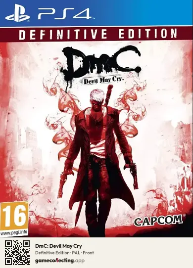DmC: Devil May Cry PlayStation 4, PAL box front