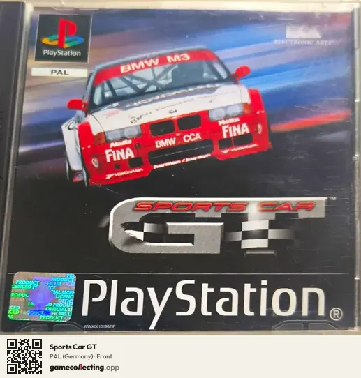Sports Car GT PlayStation, Germany box front