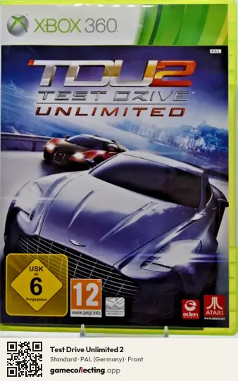 Test Drive Unlimited 2 Xbox 360, Germany box front
