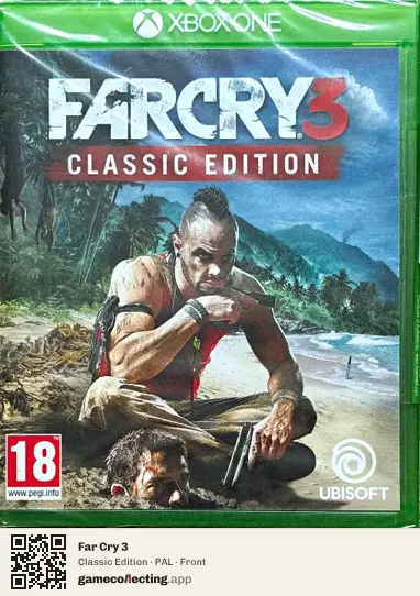 Far Cry 3 Xbox One, PAL box front