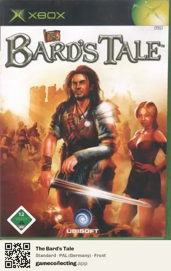 The Bard's Tale Xbox, Germany box front
