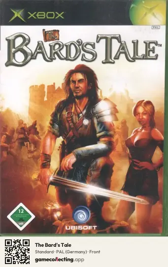 The Bard's Tale Xbox, Germany box front