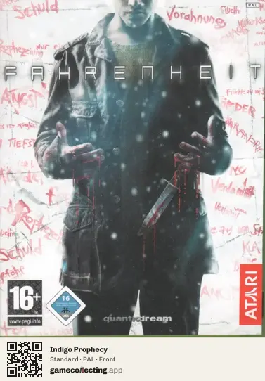 Indigo Prophecy Xbox, PAL box front