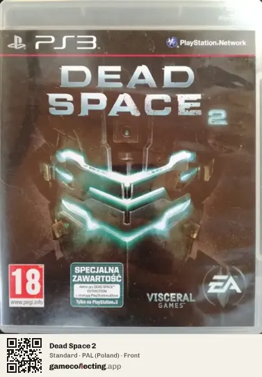 Dead Space 2 PlayStation 3, Poland box front
