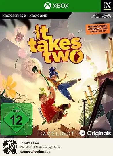 It Takes Two Xbox One, Germany box front