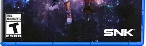 The King of Fighters XV, the ESRB box on its front