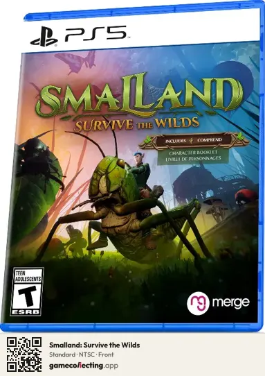 Smalland: Survive the Wilds PlayStation 5, NTSC box front