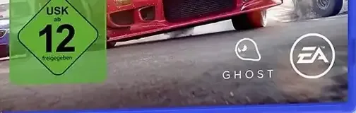 Need for Speed Payback, the USK square on its front