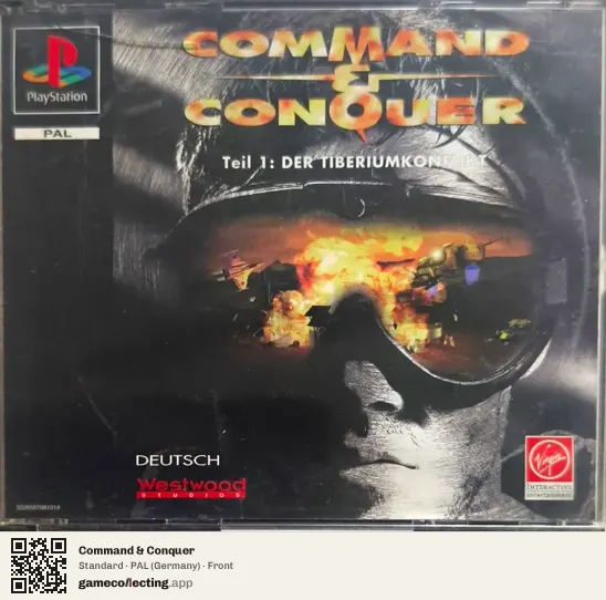 Command & Conquer PlayStation, Germany box front