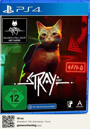 Stray PlayStation 4, Germany box front