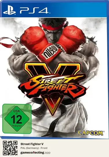 Street Fighter V PlayStation 4, Germany box front