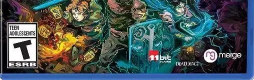 Children of Morta, the ESRB box on its front