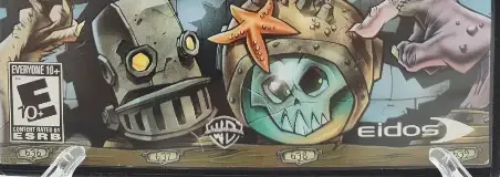 Monster Lab, the ESRB box on its front