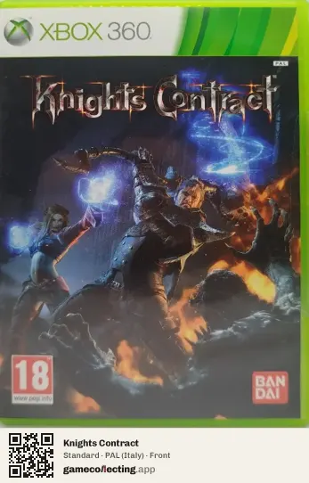 Knights Contract Xbox 360, Italy box front