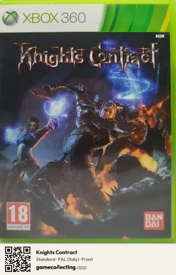 Knights Contract Xbox 360, Italy box front
