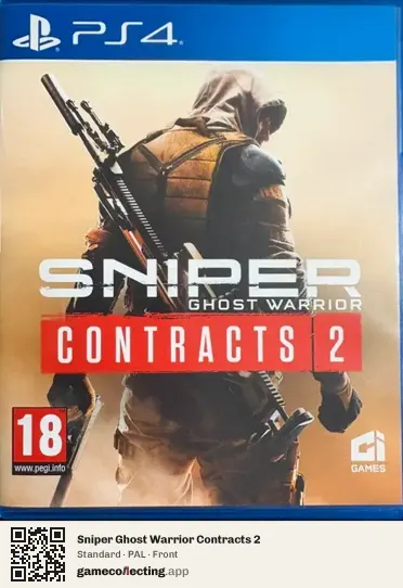 Sniper Ghost Warrior Contracts 2 PlayStation 4, PAL box front