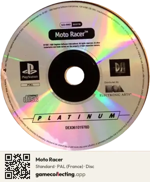 Moto Racer PlayStation, PAL disc