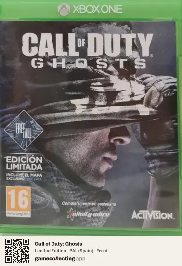 Call of Duty: Ghosts Xbox One, Spain box front