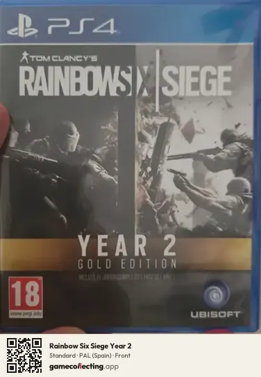 Rainbow Six Siege Year 2 PlayStation 4, Spain box front