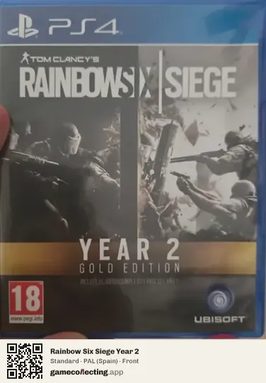 Rainbow Six Siege Year 2 PlayStation 4, Spain box front
