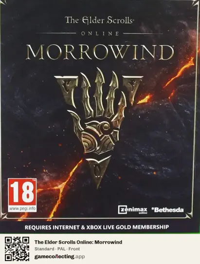 The Elder Scrolls Online: Morrowind Xbox One, PAL box front