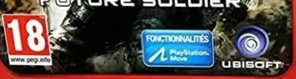 Tom Clancy's Ghost Recon: Future Soldier, the PEGI square on its front