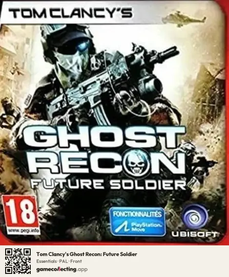 Tom Clancy's Ghost Recon: Future Soldier PlayStation 3, PAL box front