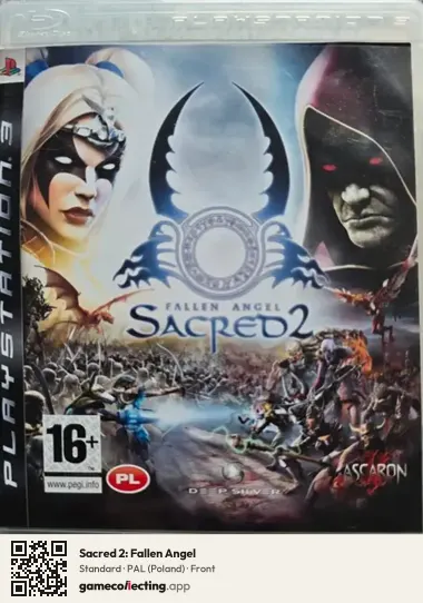 Sacred 2: Fallen Angel PlayStation 3, Poland box front