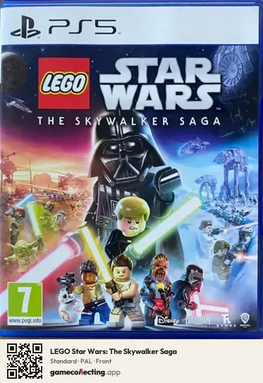 LEGO Star Wars: The Skywalker Saga PlayStation 5, PAL box front