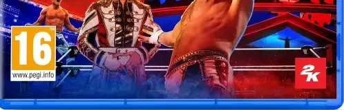WWE 2K24, the PEGI square on its front