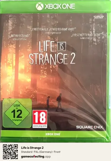 Life is Strange 2 Xbox One, Germany box front