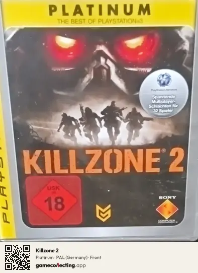Killzone 2 PlayStation 3, Germany box front