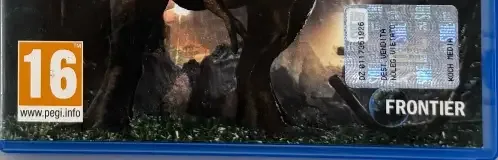 Jurassic World Evolution, the USK square on its front