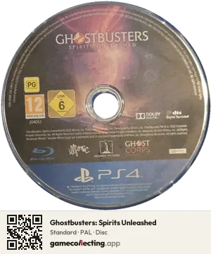 Ghostbusters: Spirits Unleashed PlayStation 4, PAL disc