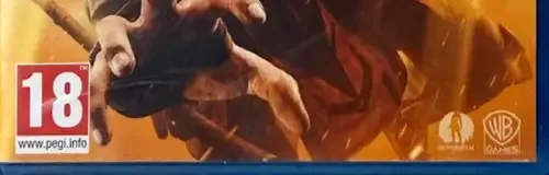 Mortal Kombat 11, the PEGI square on its front