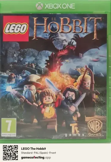 LEGO The Hobbit Xbox One, Spain box front