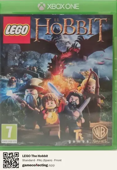LEGO The Hobbit Xbox One, Spain box front