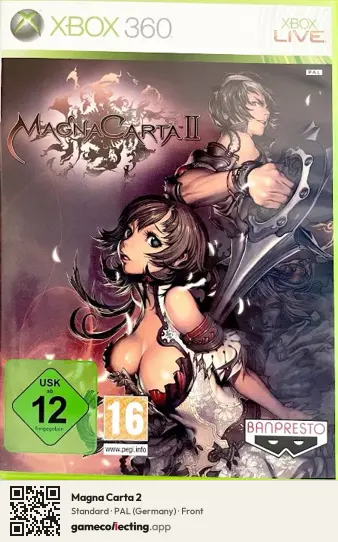 Magna Carta 2 Xbox 360, Germany box front
