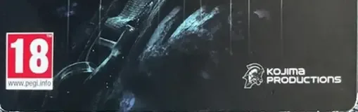 Death Stranding, the PEGI square on its front