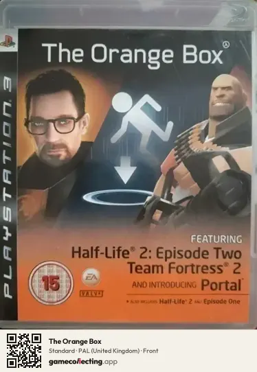 The Orange Box PlayStation 3, United Kingdom box front
