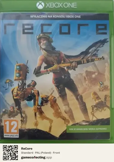 ReCore Xbox One, Poland box front