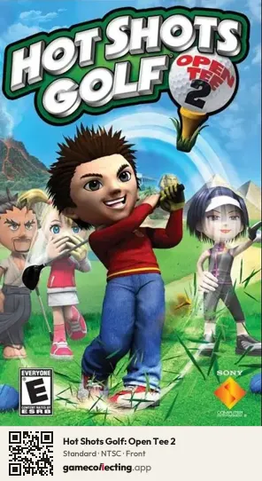 Hot Shots Golf: Open Tee 2 PlayStation Portable, NTSC box front
