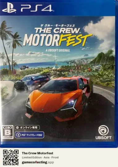 The Crew Motorfest PlayStation 4, Asia box front