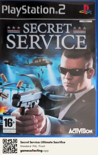Secret Service: Ultimate Sacrifice PlayStation 2, PAL box front