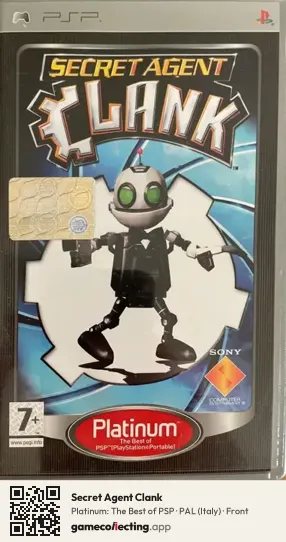 Secret Agent Clank PlayStation Portable, Italy box front