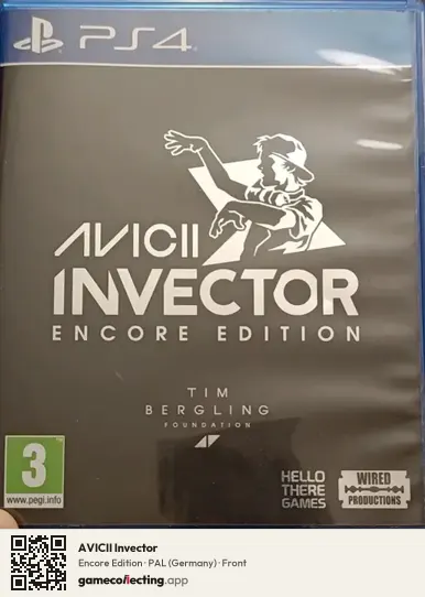 AVICII Invector PlayStation 4, Germany box front