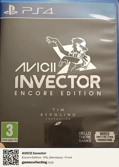 AVICII Invector PlayStation 4, Germany box front